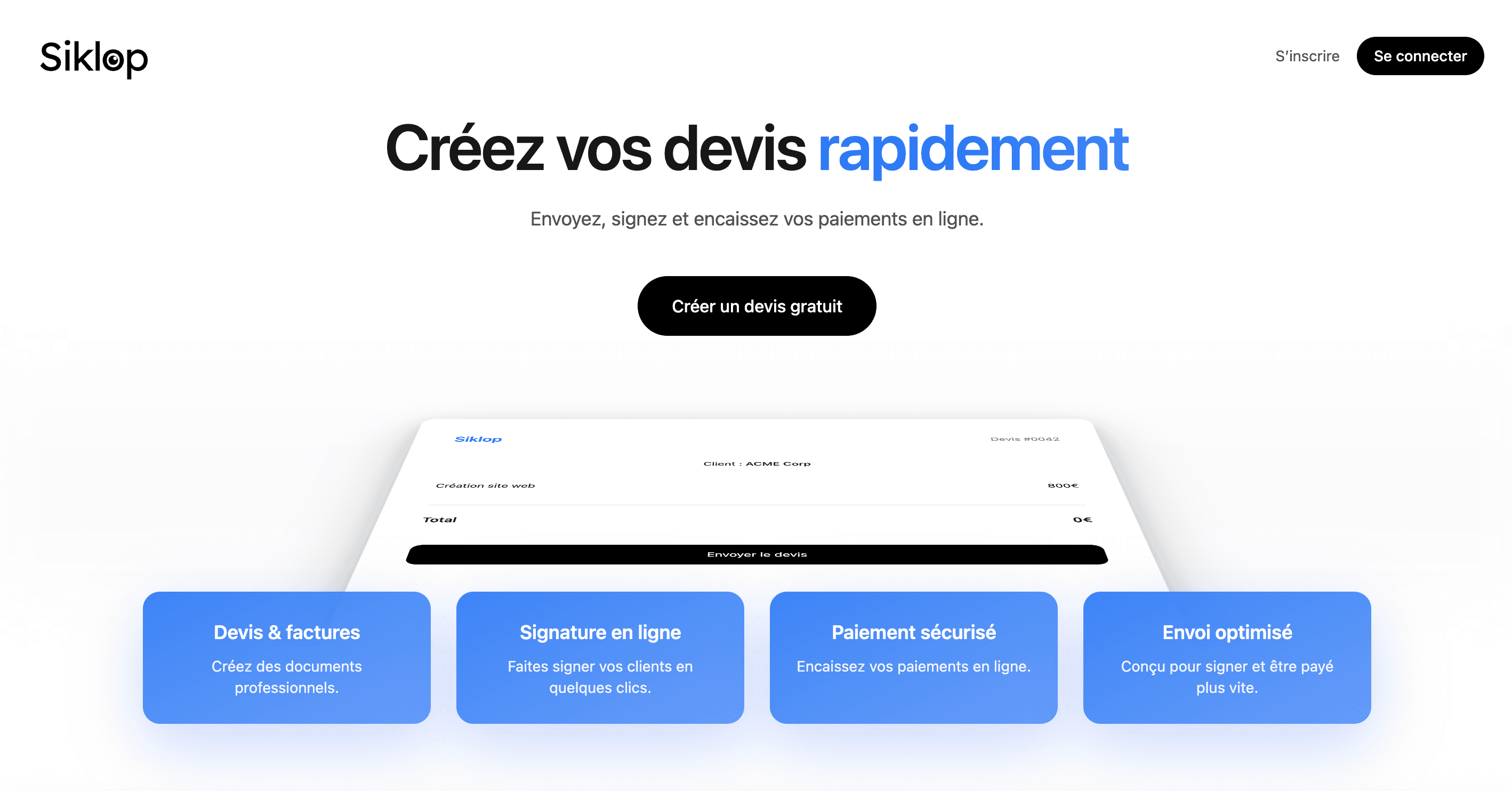 Logiciel devis gratuit sans inscription : la solution la plus rapide